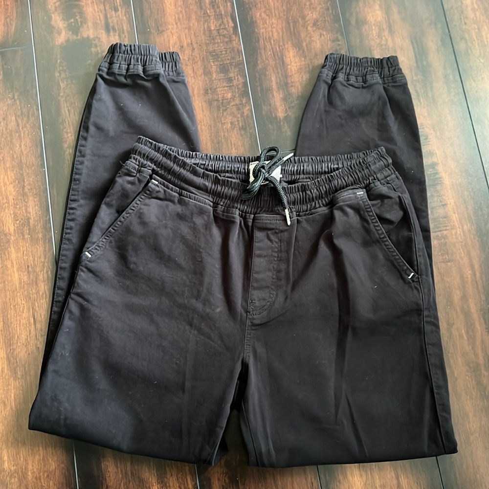 PGD black joggers size 29